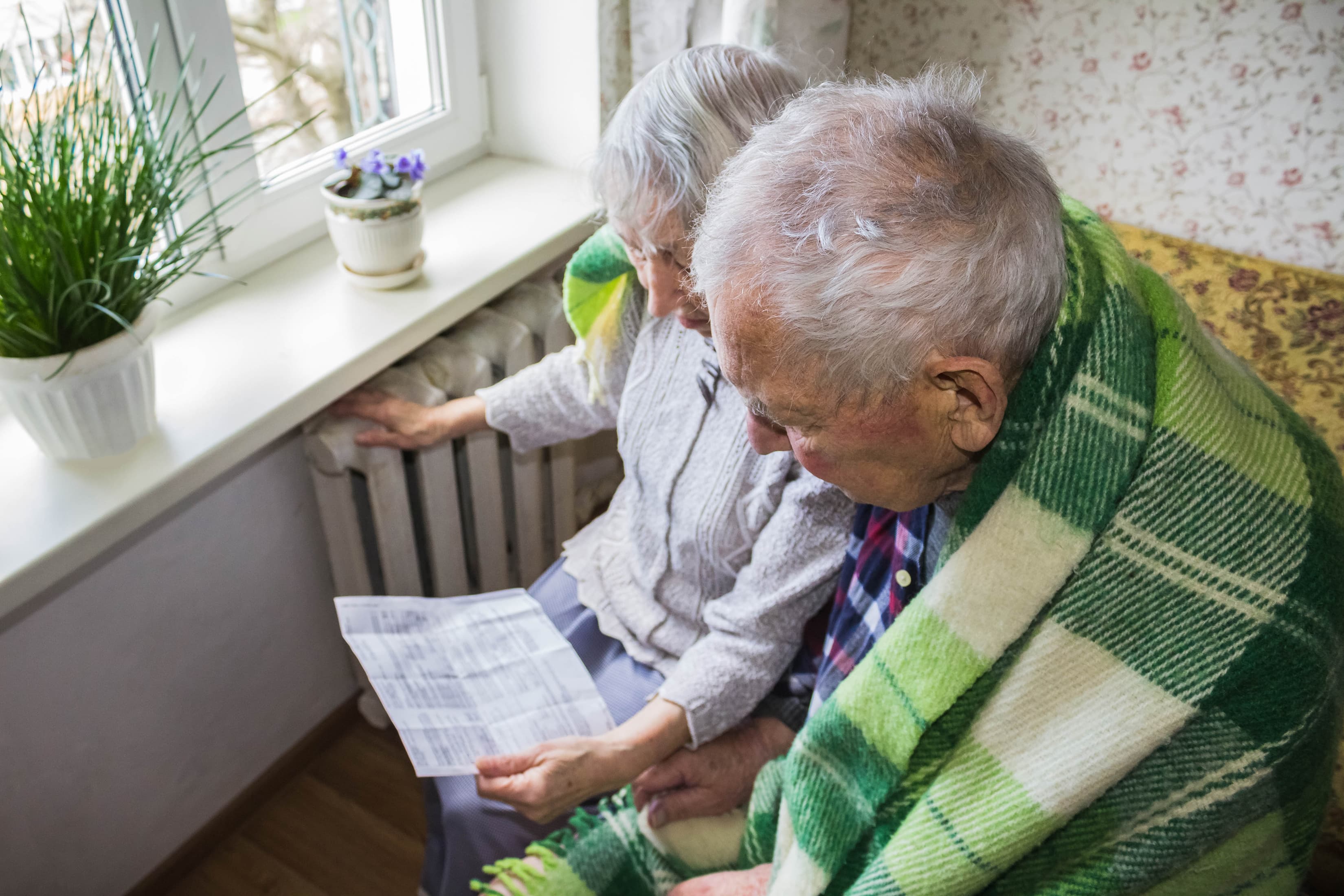 Pensioners struggling to pay bills