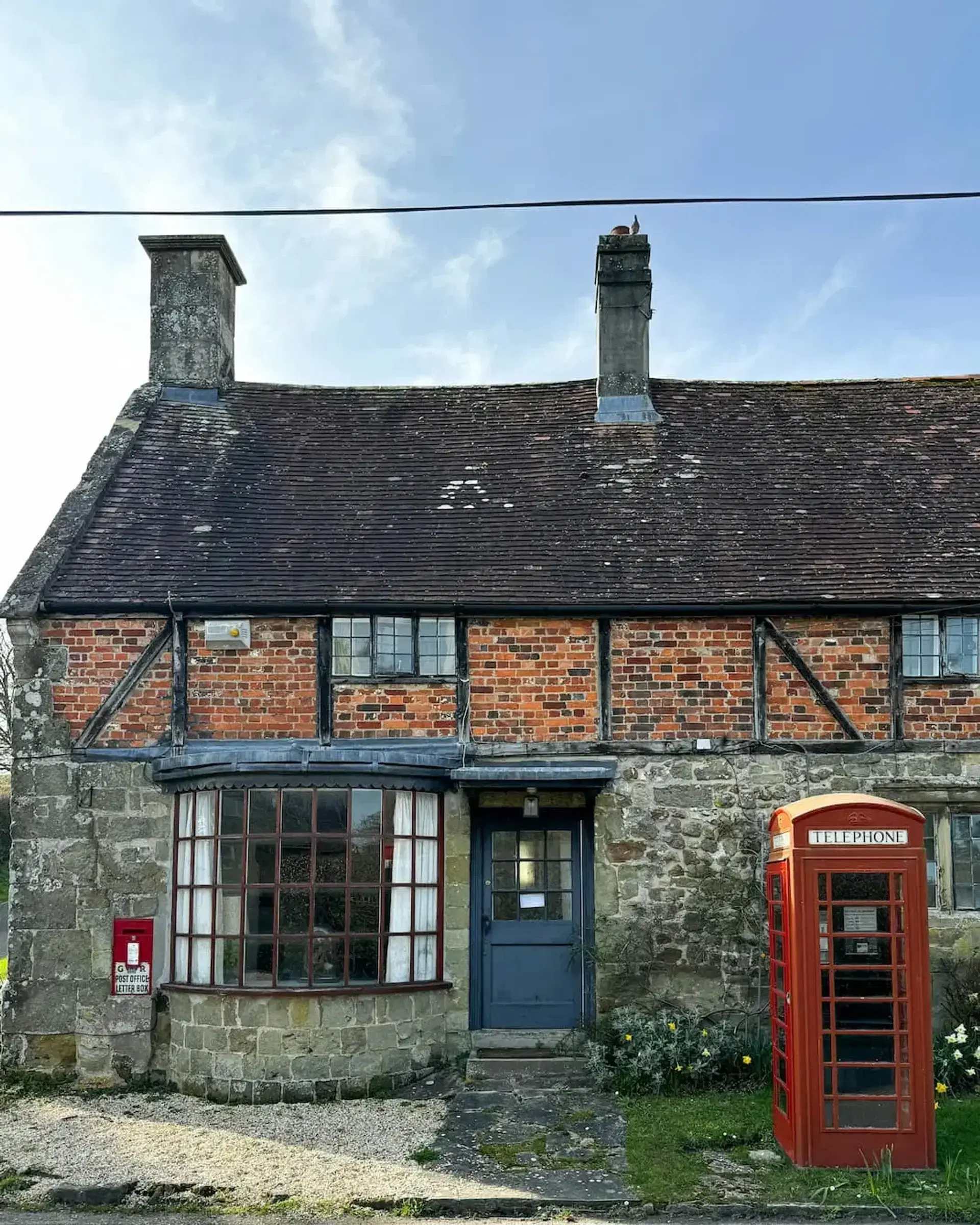 Picture of an old almshouse