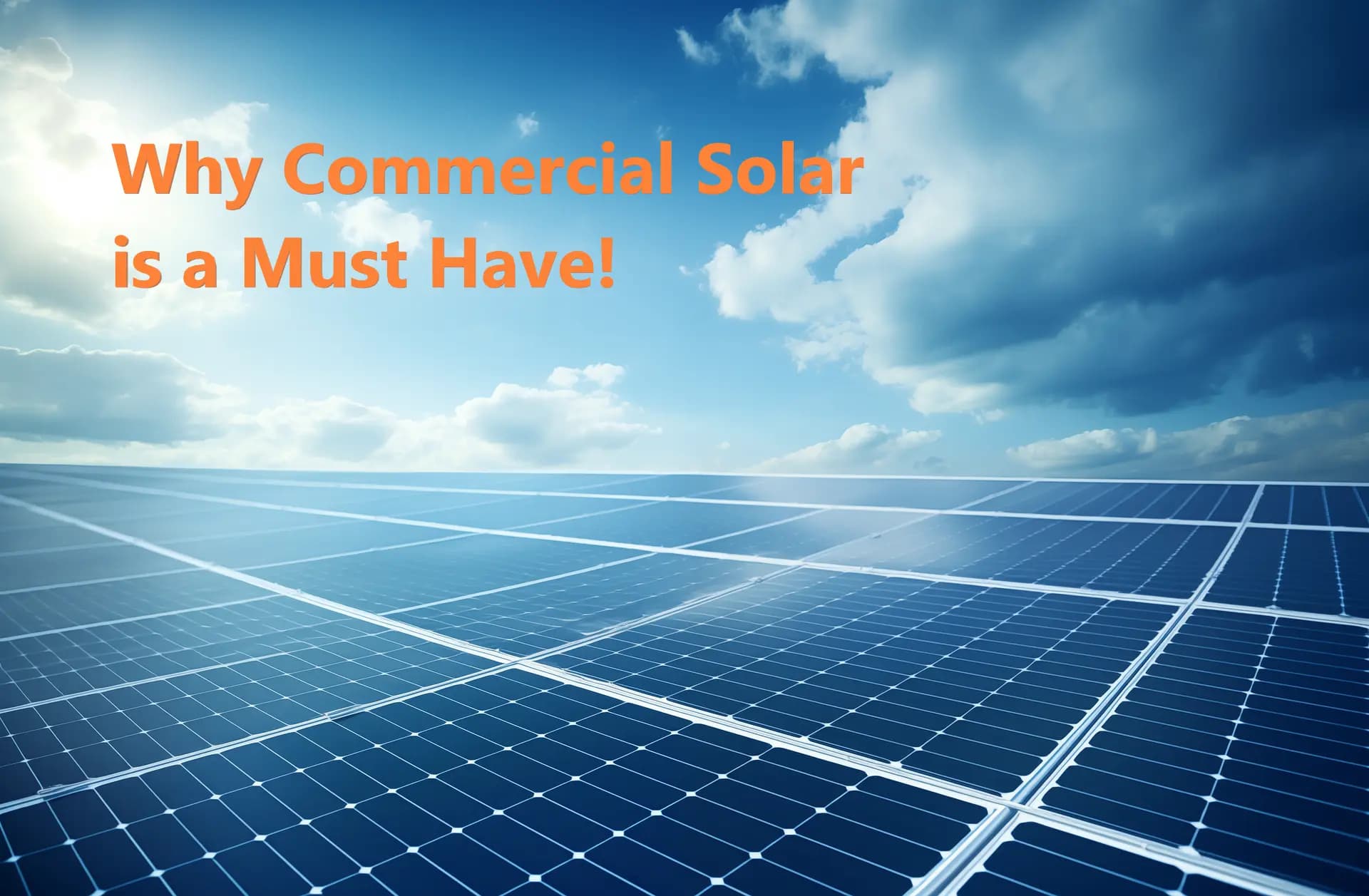 Commercial Solar PV: Maximise Cost Savings, Enhance Energy Efficiency & Accelerate ROI